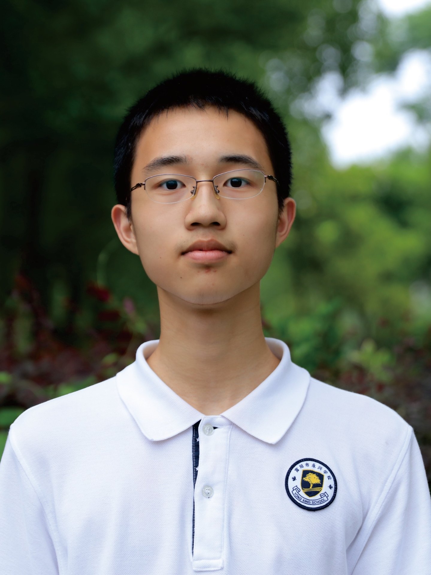 马圣博同学学子照片